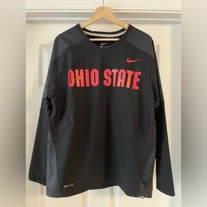 Nike dri fit coaches pullover rain jacket